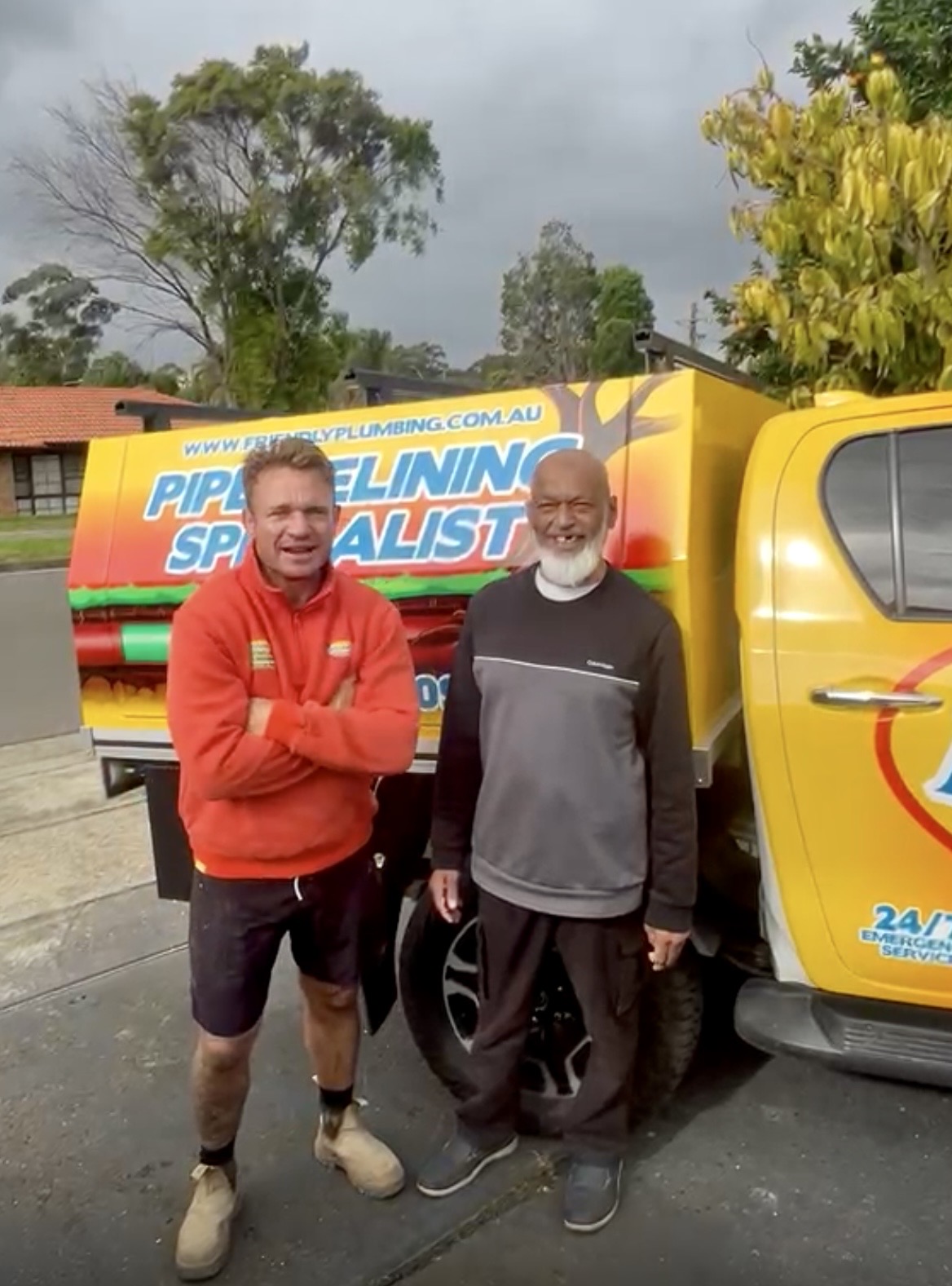 Mohammed speaks with Jake Friend about the tree root blockage and pipe relining work completed at his Plumpton home in Sydney’s West